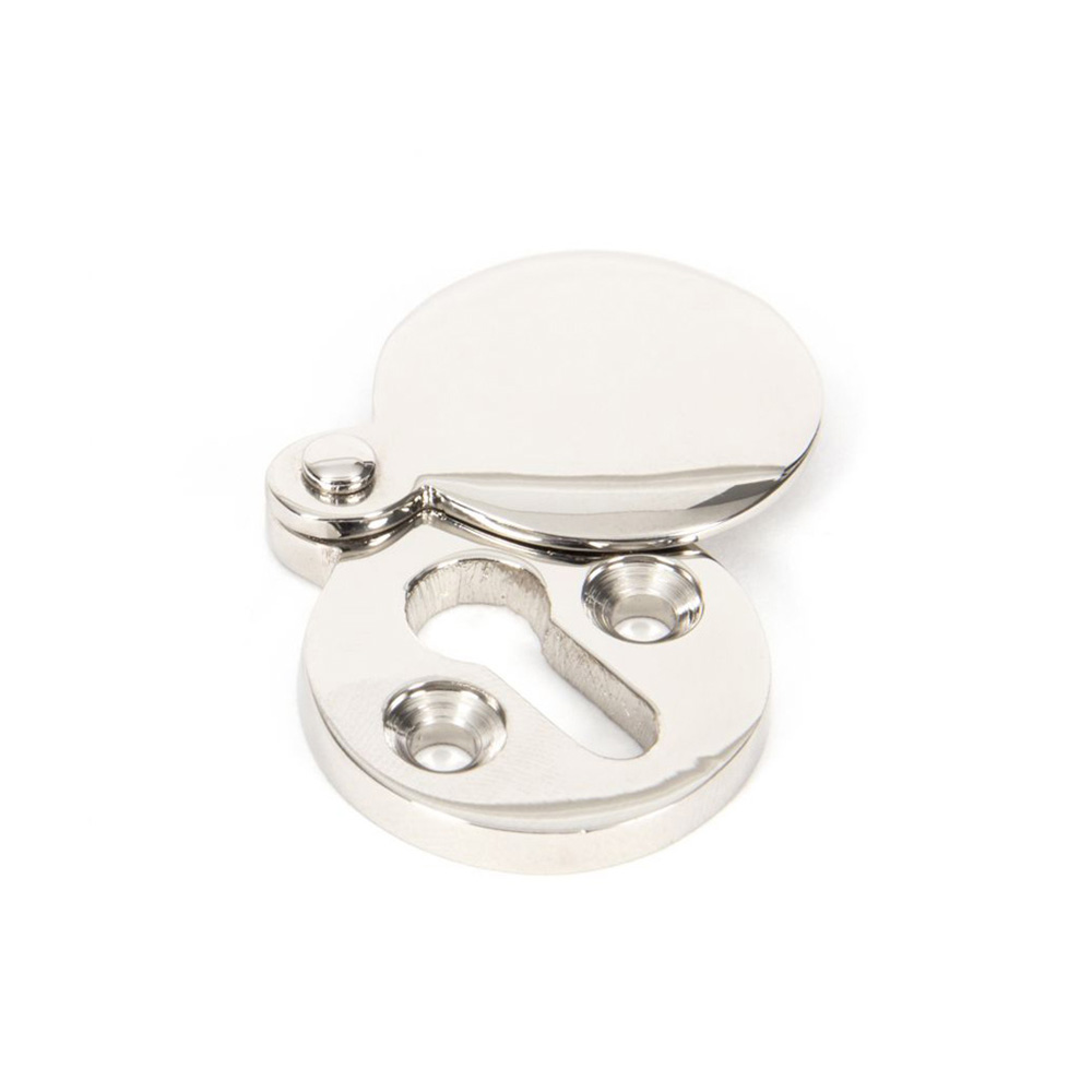 From the Anvil Round Escutcheon - Polished Nickel